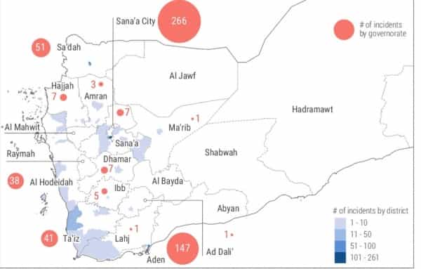 اليمن: الامم المتحدة تقول ان شرط الانتقال مع محرم والبيروقراطية تعطل الخدمات الانسانية في مناطق الحوثيين والقوات المشتركة