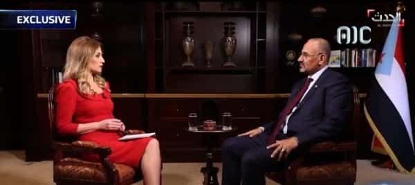 اليمن:زعيم  الانتقالي الجنوبي يقول ان الاولوية الان لدعم التحالف في الحرب ضد الحوثيين