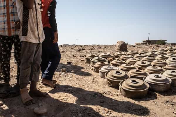 اليمن: "مسام" ينزع أكثر من 5 آلاف لغم وقذيفة غير منفجرة منذ مطلع فبراير الجاري