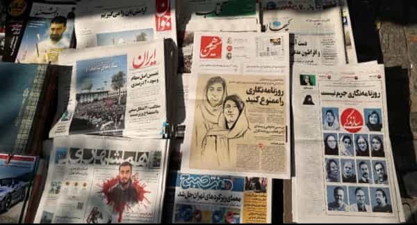 طهران: 90 صحافيا تعرضوا للتوقيف أو الاستدعاء في إيران منذ بدء الاحتجاجات