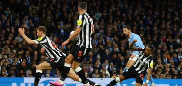 رياضة: مانشستر سيتي يطيح نيوكاسل من كأس الاتحاد الإنجليزي
