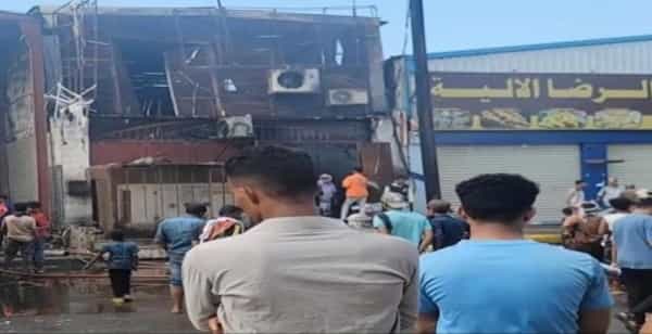اليمن: وفاة خمسة أشخاص بحريق في عدن