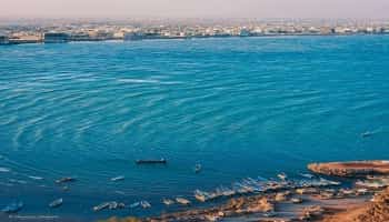 صور من اليمن: ساحل صيرة، مدينة عدن جنوبي البلاد.