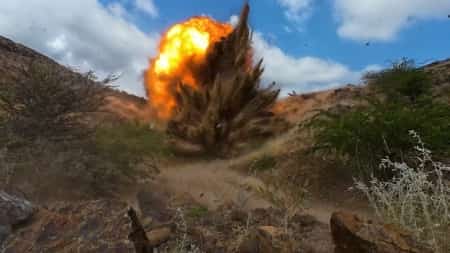 اليمن: "مسام" يتلف 955 مادة متفجرة من مخلفات الحرب في تعز