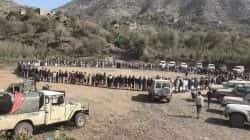 اليمن:وقفة احتجاجية في تعز منددة بالعقوبات الامريكية ضد الحوثيين