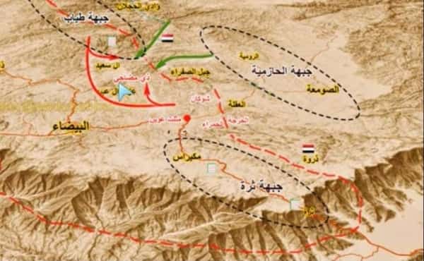 اليمن:القوات الحكومية تقول انها حققت تقدما ميدانيا وسط البلاد