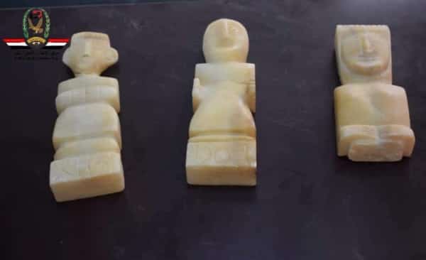 اليمن: شرطة تعز تستعيد ثلاثة تماثيل تعود الى عصور ما قبل الاسلام