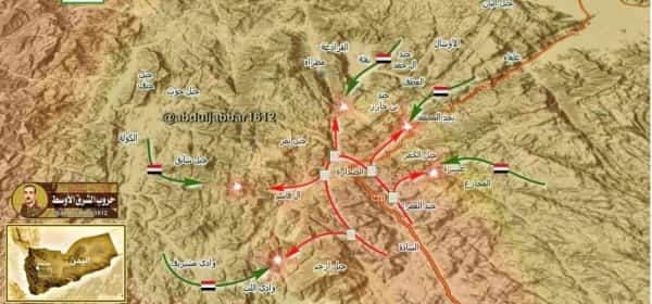 اليمن: الحوثيون يفجرون منزل قائد عسكري في التحالف الحكومي ويبدأون هجوما معاكسا شرقي البيضاء