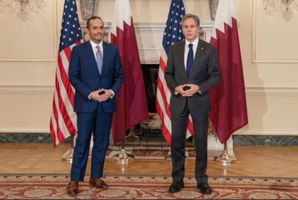 واشنطن: بلينكن يشيد بالمساعدة القطرية لليمن وليندركينج يذكر بتداعيات هجوم مارب والازمة الاقتصادية