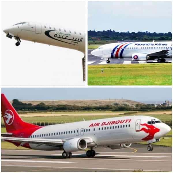 اليمن: مواعيد رحلات طيران الجيبوتية والاسكندريه والسعيدة ليوم غد السبت 7 أغسطس 2021.