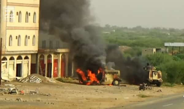 اليمن: الحوثيون يقولون ان 200 جنديا سعوديا وسودانيا سقطوا بين قتيل وجريح بنيرانها حول مدينة حرض