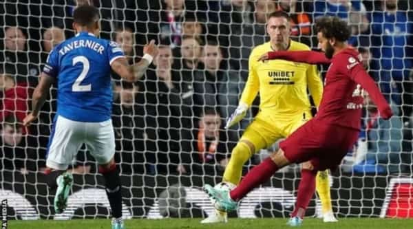 رياضة: محمد صلاح يتألق في مباراة ليفربول ورينجرز ويسجل أسرع ثلاثية في دوري أبطال أوروبا