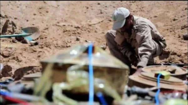 اليمن: "مسام" يقول بأن اليمن يكاد يصبح أكثر دول العالم زراعة للألغام