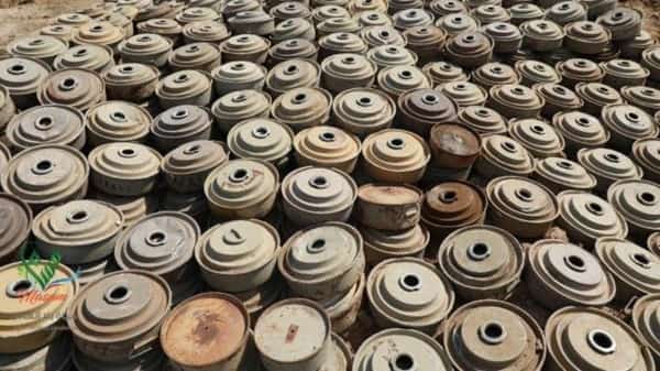 اليمن: "مسام" يدمر 1378 لغم وقذيفة من مخلفات الحرب في الساحل الغربي