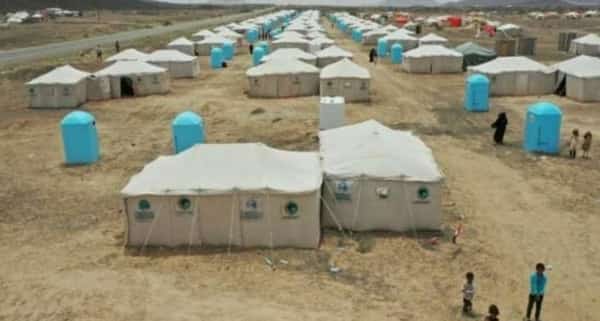 اليمن: تضرر أكثر من 9 آلاف أسرة نازحة بسبب الأمطار الغزيرة في مأرب