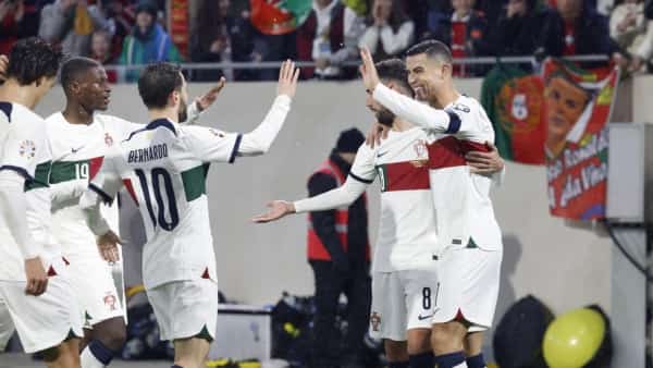 رياضة: ثنائية رونالدو تقود البرتغال لسحق لوكسمبورغ وإيطاليا تحقق فوزها الأول