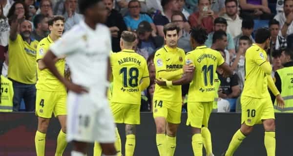 رياضة: ريال مدريد يسقط على أرضه أمام فياريال 2-3 ويبتعد عن سباق لقب الدوري الإسباني