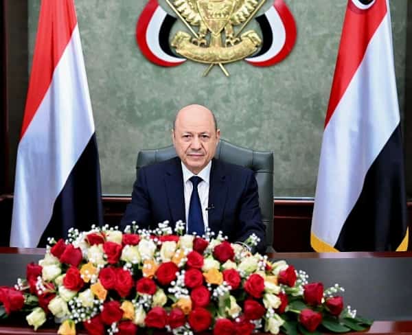 اليمن: الرئيس العليمي يدعو الحوثيين الى تحكيم العقل والاستجابة لمساعي السلام