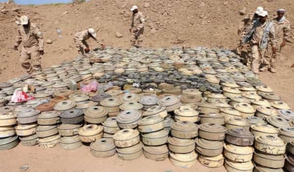 اليمن: "مسام" يتلف أكثر من 47 ألف لغماً وعبوة ناسفة وذخائر غير منفجرة خلال عام 2023.