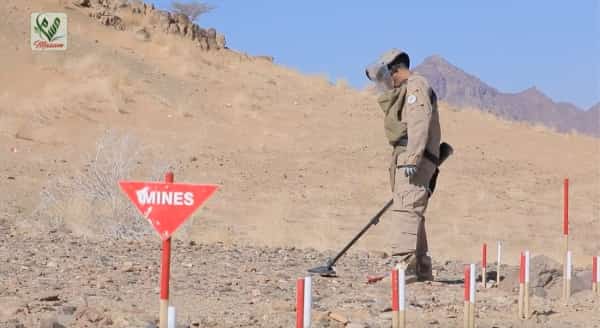 اليمن: "مسام" ينزع أكثر من ألف مادة متفجرة الأسبوع الماضي