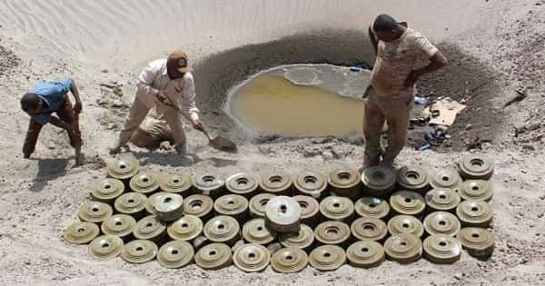 اليمن: "مسام" ينزع أكثر من 1500 مادة متفجرة في النصف الأول من فبراير الجاري