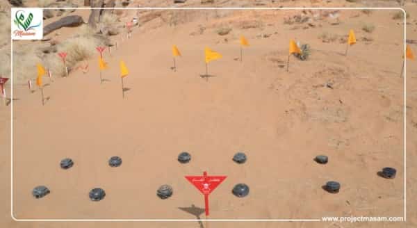 اليمن: "مسام" ينزع نحو 3 آلاف مادة متفجرة في فبراير الماضي