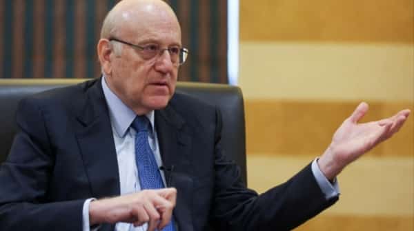 بيروت: ميقاتي يعلن أن مفاوضات لإنهاء الاشتباكات على حدود لبنان مع إسرائيل تبدأ في رمضان