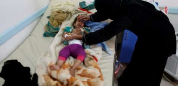 اليمن: تسجيل 155 حالة اشتباه جديدة بالكوليرا اليوم في 10 محافظات