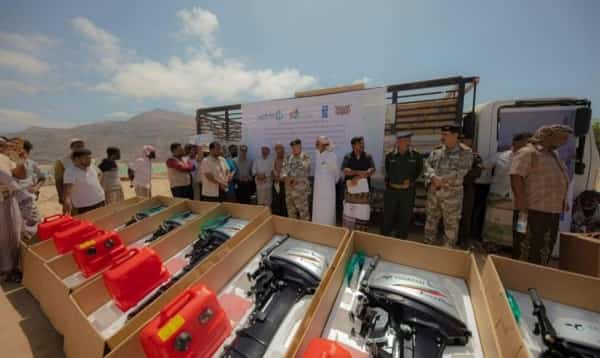 اليمن: تدشين توزيع 140 محركاً بحرياً للصيادين في المهرة بتمويل من البنك الدولي