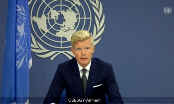 النص الكامل لاحاطة المبعوث الاممي لليمن هانس غروندبرغ