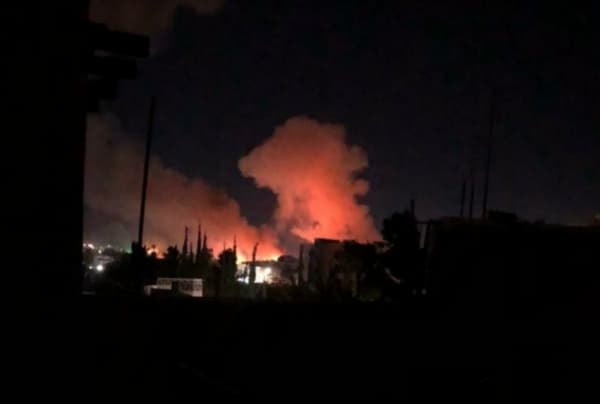 الحوثيون يقولون ان الغارات الليلية على صنعاء ضربت محيط سجن للاسرى