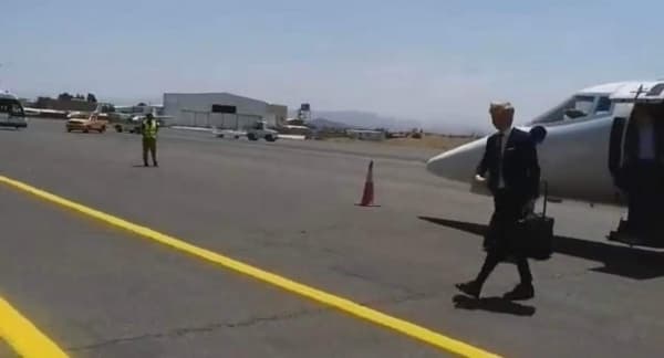 غروندبرغ في صنعاء اخيرا بعد سبعة اشهر من الانتظار