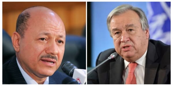 امين عام الامم المتحدة يهاتف الرئيس العليمي للدفع نحو تمديد الهدنة