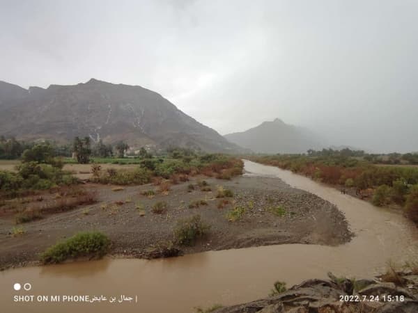 السيول تجرف 11 شخصا مع ممتلكاتهم في بيحان بمحافظة شبوة