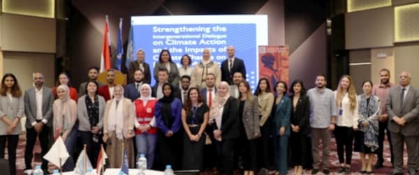 "الهجرة" و"اتحاد الصليب الأحمر" تدعوان إلى تخفيف الآثار الإنسانية لأزمة المناخ في الشرق الأوسط وشمال أفريقيا