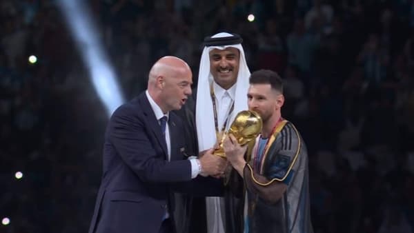 الرئيس العليمي يشيد بالنجاح "المبهر" لمونديال قطر