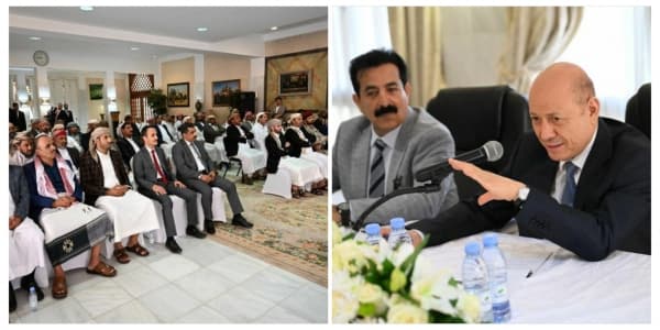 الرئيس العليمي يدعو الى صلح عام بين القبائل في محافظة الجوف