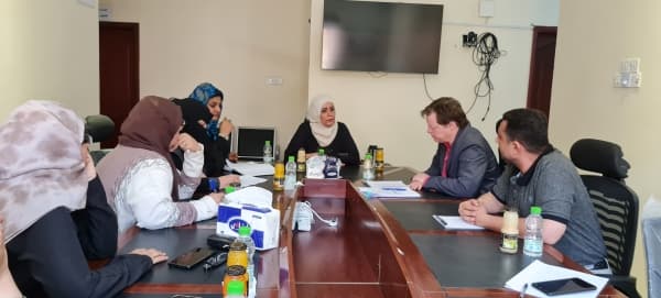 اللجنة الوطنية للمرٲة تبحث سبل تعزيز التعاون مع مفوضية حقوق الانسان