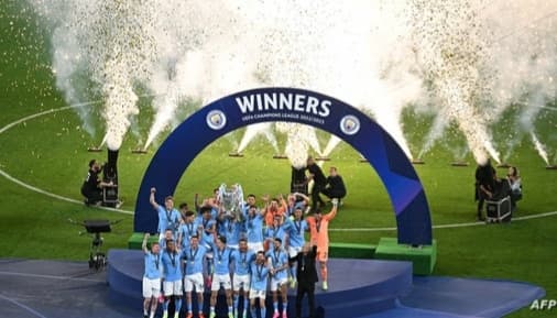 مانشستر سيتي يفوز في نهائي أبطال أوروبا ويحقق ثلاثية تاريخية