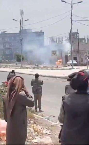 الاعلان عن اخماد حريق هائل في محطة لتعبئة الغاز المنزلي في ذمار