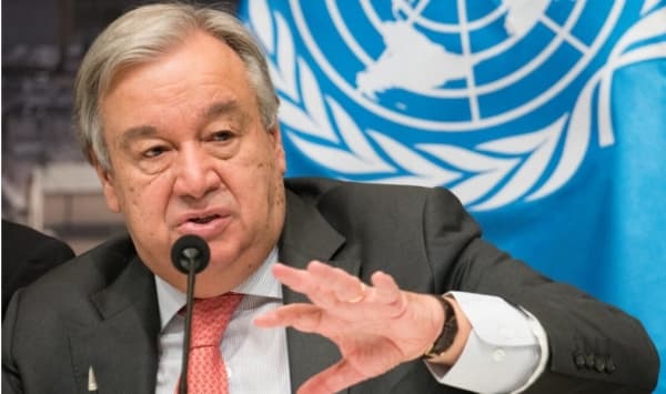 الأمين العام للأمم المتحدة يقول ان هناك إنهيار مناخي بعد ارتفاع قياسي في درجة الحرارة