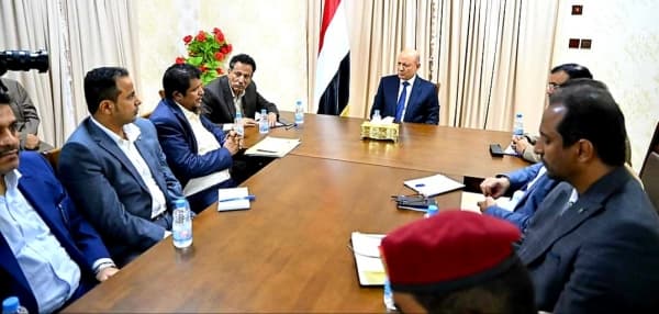 الرئيس العليمي يطلب دعما دوليا لمواجهة اعباء الكوارث الناجمة عن التغيرات المناخية