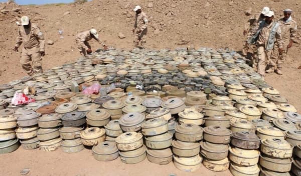 "مسام" يتلف أكثر من 47 ألف لغماً وعبوة ناسفة وذخائر غير منفجرة خلال عام 2023.