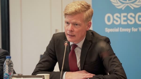 المبعوث الأممي الخاص إلى اليمن يصل إيران