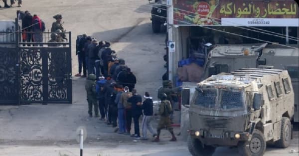 القوات الإسرائيلية تعتقل 7150 فلسطينياً بالضفة منذ أكتوبر