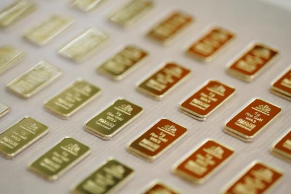 استقرار أسعار الذهب بعد ارتفاع التضخم في أميركا