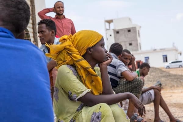 دخول 1,744 مهاجر من القرن الأفريقي في فبراير الماضي