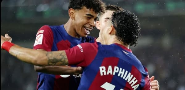 برشلونة يفوز على لاس بالماس في الدوري الإسباني