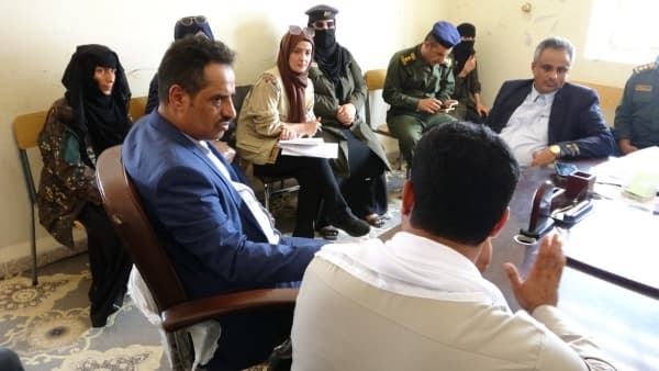 لجنة التحقيق الوطنية تنفذ نزولاً ميدانياً لتفقد أوضاع المحتجزين في سجون المهرة