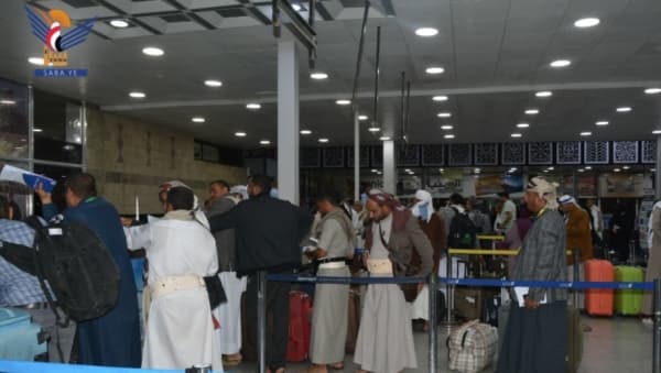 وصول 1277 من الحجيج إلى مطار صنعاء